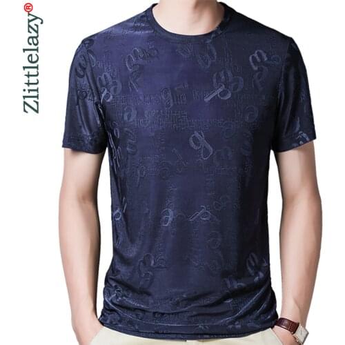 ZLITTLELAZY Men's T-shirts With Inscriptions