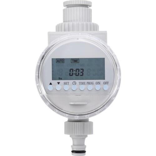 LCD Electronic Solar Digital Automatic Watering Timer Water Saving Irrigation Garden Water Timers