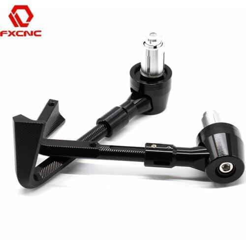 100% Aluminum CNC Brake Clutch Lever Protective Guards Handguard Motorcycles 7/8" 22mm Handlebar Protector Levers Hand Guard