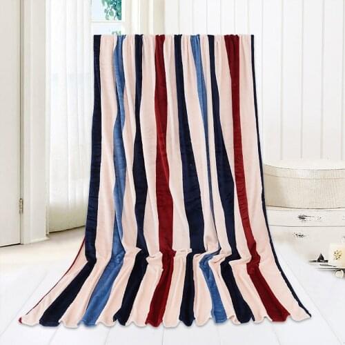 100X150CM Soft Warm Solid Warm Micro Plush Fleece Blanket Throw Rug Sofa Bedding Home Bedroom Living Room Blanket Bed Cover