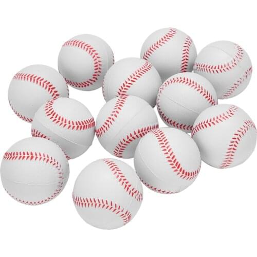 12Pack Baseball Foam Softball 9Inch Adult Youth Training Sporting Batting Ball for Game Pitching Catching Training