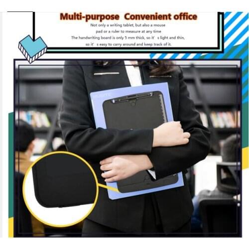 2 PCS 12 inch office or home LCD writing board LCD blackboard with split screen delete function