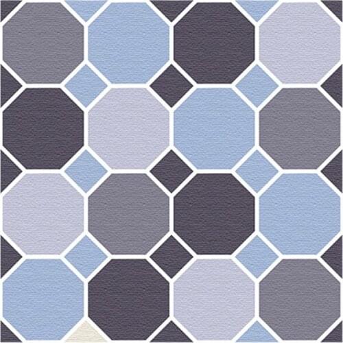 7.87*7.87inch*6pcs Mosaic Tile Wall Stickers For Kitchen Bathroom 20*20cm PVC Waterproof 100% Brand New And High Quality