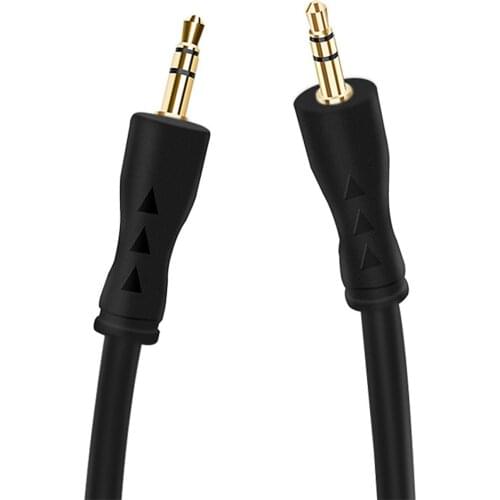 Vehicle 3.5mm Male To Male Double Head Headphone Audio Connecting Cable For Devices With Audio Interface Of 3.5