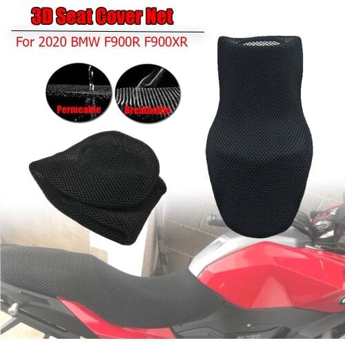 For BMW F900R F900XR Rear Seat Cowl Cover 3D Mesh Net Waterproof Sunproof Protector Motorcycle Accessories 2019 2020