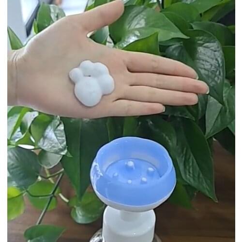 Liquid Soap Dispenser Head Bear Paw Stamp Soap Dispenser Head Foam Pump Head For Shower Gel Face Cleanser Foam Pump Bottle Head