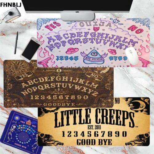 FHNBLJ ouija board New Design Mouse Pad Creative INS Tide Large Game Size for big CSGO Game Player Desktop PC Computer Laptop