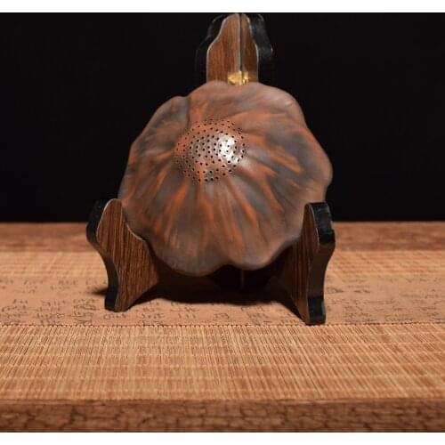 Chinese Jianshui Purple Clay Pure Handmade Tea Leak Tea filt(Not Yixing Zisha) Ceramic Kung Fu Tea Set Drinkware Tea Ceremony