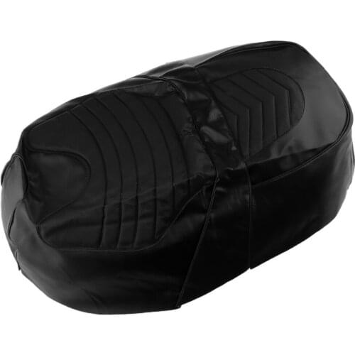 3D Motorcycle E-Bike Leather Seat Cover Scooter Anti-slip Cushion 89 x 60 cm