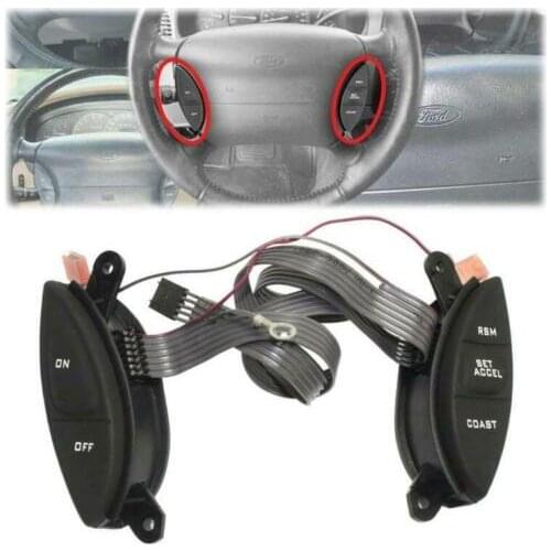 F87A9D809BA Steering Wheel Cruise Control Switch For Ford Explorer Sport Trac Ranger 98-05 F87Z9C888BB