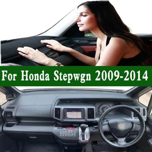 Fits Honda Stepwgn Spada DBA RK RK1 RK2 RK5 RK6 VTEC Flexfuel 2009-2014 Dashmat Dashboard Cover Pad Dash Mat Carpet Ornaments