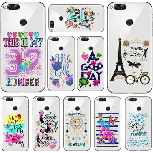 Luxury Fashion Shatter-resistant Mobile Phone Case For Huawei Honor Play 7X Ultra-thin Anti-fall Protect shell