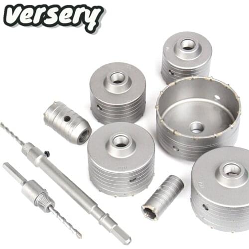 HEX Shank 30-160mm Concrete Hole Saw Electric Hollow Alloy Core Drill Bits Shank 110-500mm Cement Stone Wall Air Conditioner