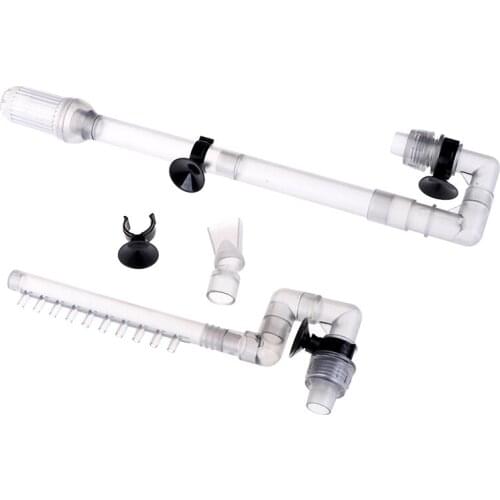 Water Inflow Outflow Tube Pipe Fish Tank Aquarium Filter External Canister Parts Inlet Outlet Accessories HW-602B/HW-603B