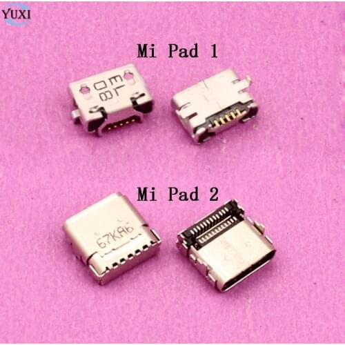 YuXi For Xiaomi mi pad mipad 1 2 tablet 1 tablet 2 Type-C micro usb jack charge charging Port connector plug dock socket
