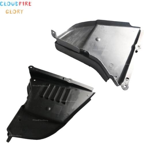 2Pcs 51717033753 51717033754 Pair LH+RH Engine Splash Shield Cover Bottom For BMW 5 Series 530i 550i 530xi 545i 2004 2005 2006