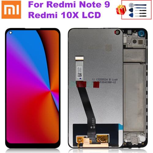6.39" Display For Xiaomi Redmi Note 9 LCD Touch Screen Digitizer Assembly For Redmi Note9 LCD Replacement Parts
