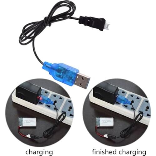 New 3.7V Battery Charging Units USB Battery Charger For 1.25-2P Female Plug Lipo