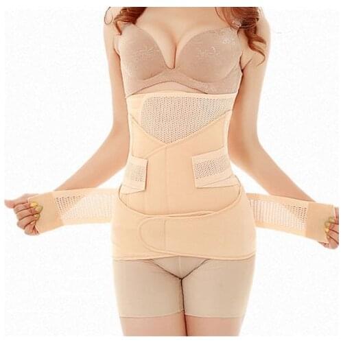 3in1 Waist Shapewear Breathable Belly Postpartum Abdominal Belt Recovery Belly/abdomen/pelvis Pregnant Reducer shaper