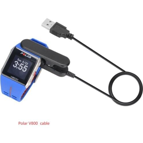 30PCS 100cm portable Charging cable dock Charger With Data Capabilities For POLAR Polar Smart Watch V800 charger