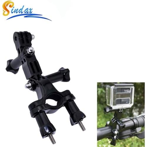 For Gopro Accessories Bike Handlebar Mount For Gopro Bike Motorcycle Bike Holder Mount For Gopro Hero 3+ 4 5 Xiaomi yi 4k II
