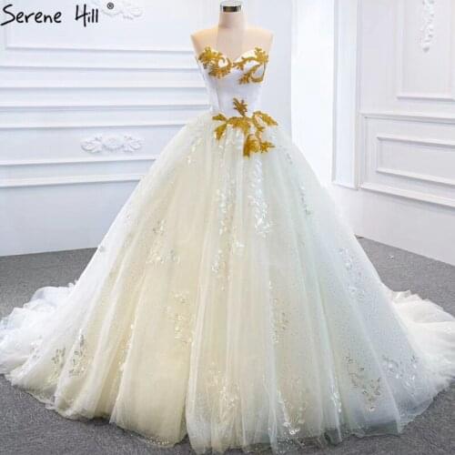 Dubai Ivory High-quality Off Shoulder Wedding Dresses 2021 Beading Lace Sexy Bride Gowns HM66939 Custom Made