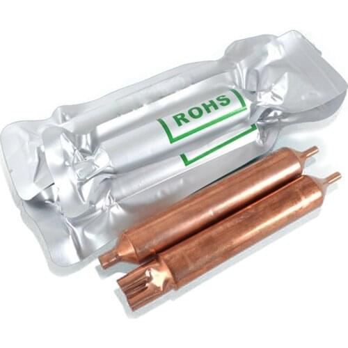 Refrigerator freezer filter 16mm19mm single tube copper filter