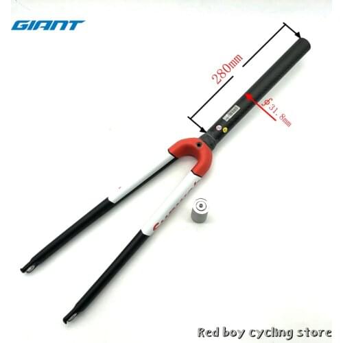 Giant Official Original Repair Parts 700c Fork Carbon Smoke For OD2 M16-M20 Giant TCR ADV PRO SL The color is Team Sunweb