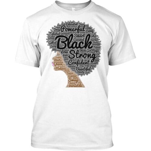 2019 Summer Fashion Hot Natural Hair Afro Art for African Americans Tee T-Shirt T shirt