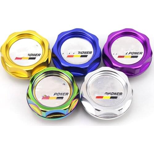 Honda oil cap for Honda Civic Fit City Accord CR-V CRV XR-V FD2 FN2 EP3 TYPE Vezel Oil Fuel Filter Racing Engine Tank Cap Cover