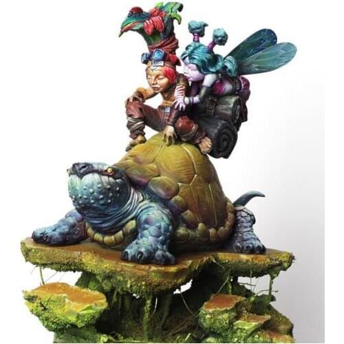 1/24 Scale Assembly Resin Figure kit Turtle knight