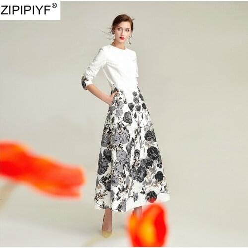 2020 New Spring Autumn Printed Trench Thin Coats Long Sleeve Womens Casual O Neck Mid-Calf Overcoats