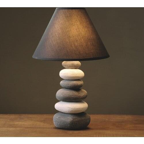 Modern fashion lovely new Creative minimalist bedroom bedside lamp ceramic lamp hm