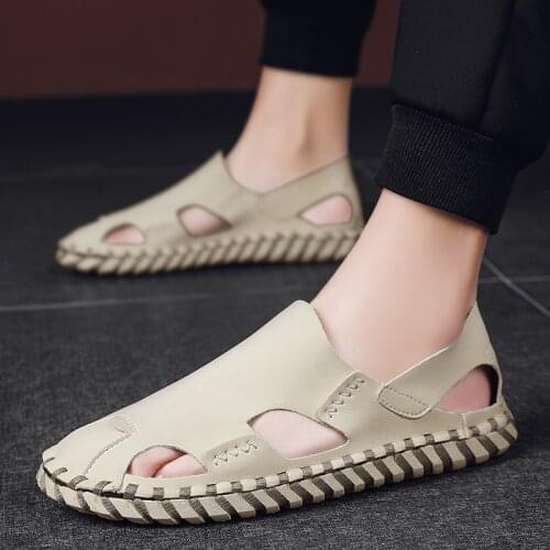 Sport Sandals Sandale Homme Cuir Sandalle Sandalias Hombre Verano Sandalia Masculina Couro Shoes Men Sandals Summer Cuero