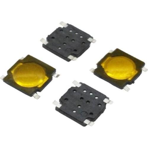 10Pcs 4.5*4.5*0.55mm 4.5x4.5x 0.55MM 4.5X4.5X0.55mm Tactile Push Button Switch Tact 4 Pin Switch Micro Switch SMD
