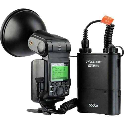 Godox AD360 II Witstro AD360II-N TTL On/Off-Camera Flash Speedlite for Nikon DSLR Cameras PB960 Battery Pack+X1 Wireless Trigger