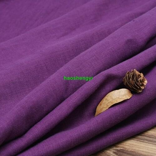 High quality linen ethnic style pure linen clothing dress pants apparel fabric