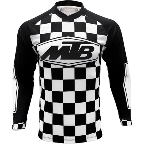2021 MTB motorcycle mountain bike team Shirt Moisture absorption and perspiration RPET Cycling Jersey Black geometric short slee
