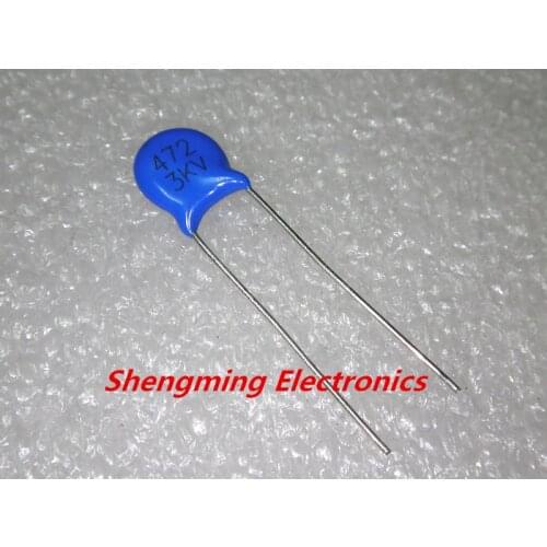 100PCS 3KV 472M 4.7NF 4700pF 0.0047uF 3000V high voltage ceramic capacitors