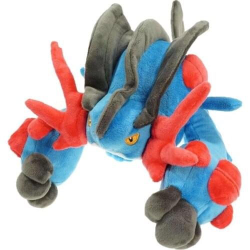30cm Anime Pokemon Mega Swampert Plush Dolls Cartoon Pokemon Evolution Edition Marshtomp Stuffed Doll Toys Creative Soft Pillow