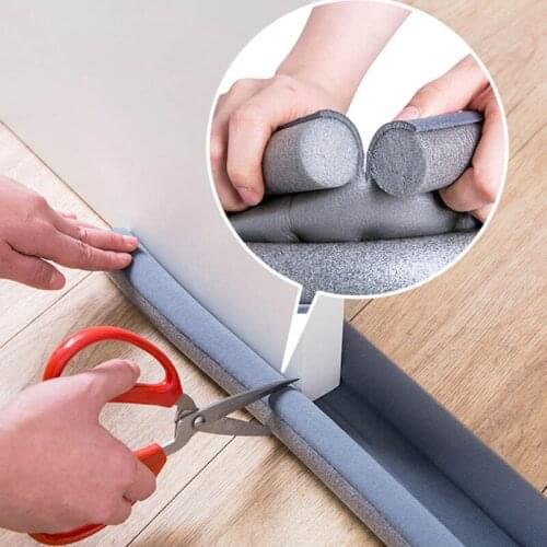 95cm Flexible Door Bottom Sealing Strip Windproof Dust Stopper Guard Rain Weatherstrip Noise Reduction Insulator Weather Strip