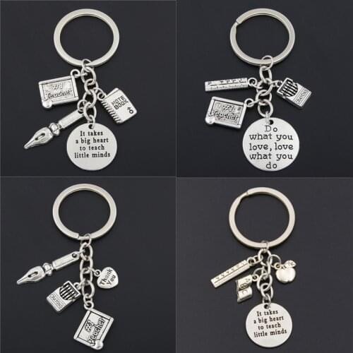 Europe and America Do What You Love Scissors Hairdryer Comb Hairdresser Stylist Key Chain Hairdressers Gift