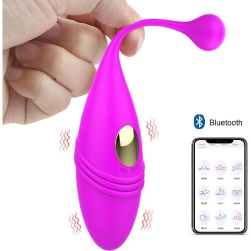 Clitoris Stimulation Vaginal Tighten Exercise Wearable Dildo Vibrator Adult Products Sex Toys for Women Bluetooth APP Control