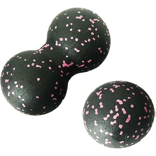 EPP Lacrosse Myofascia Ball Peanut Massage High Density Lightweight Fitness Body Fascia Massage Yoga Exercise Relieve Pain