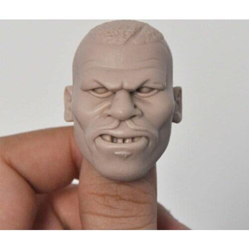 1/6 Scale Tyson Unpainted Head Comic Styles for 12''Figures Bodies