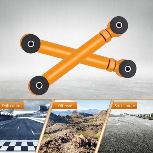 2pcs Brand New Rear Upper Adjustable Control Arm Kit For Jeep Wrangler TJ 1997-2006