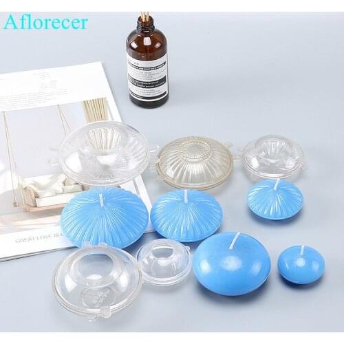 Plastic Oval Shapes Candles Making Molds Mould For DIY Candle Making Craft Supplies