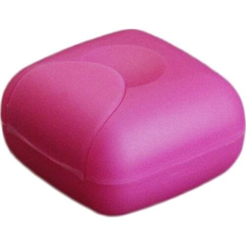Plastic Woman Tampon Storage Box Portable Soap Holder Case for Outdoor Travel 203F