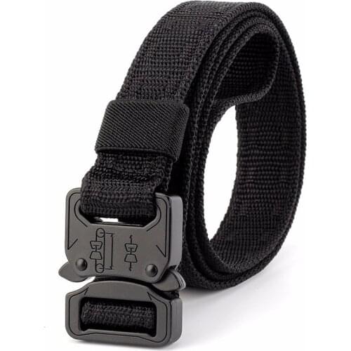 Tactical belt male multifunctional outdoor military fan training belt nylon student military training belt male canvas armed bel