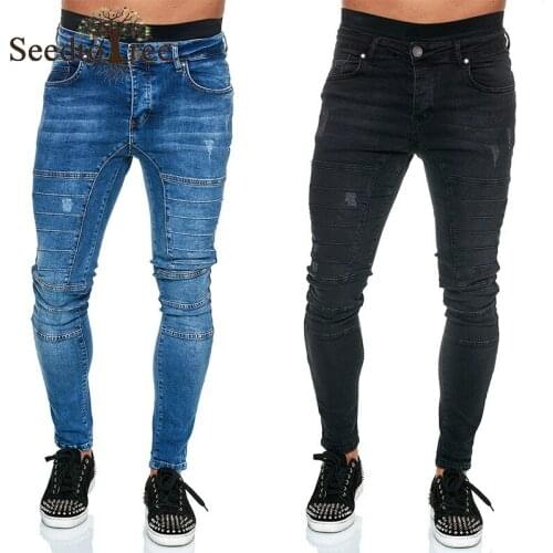 SeedtoTree Skinny Jeans For Men